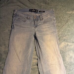 Hollister Women's Light Blue Boot Cut Jeans